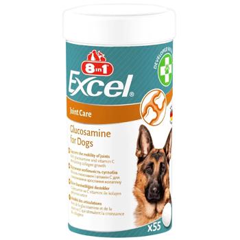 Витамины для собак 8in1 Excel Glucosamine Joint Care для суставов 55шт - купить, цены на MasterZoo - фото 1