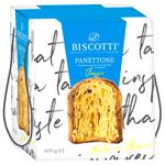 Панеттон Biscotti с изюмом и цукатами апельсина 800г