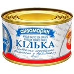 Кілька Аквамарин Балтійська обсмажена в томатному соусі 230г