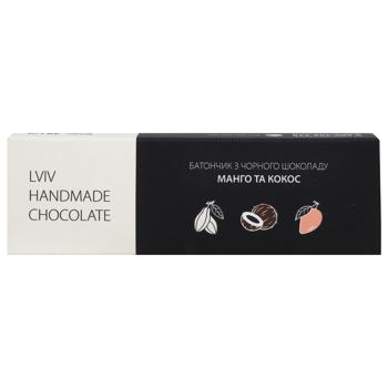 Батончик ЛМШ 48 г чорн. шок з нач. манго та кокос - купить, цены на КОСМОС - фото 1