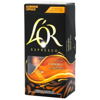 L'OR Espresso Caramel Coffee Capsules 5.2g*10pcs - buy, prices for COSMOS - photo 1