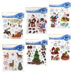 Angel Gifts Christmas Window Stickers in Assortment