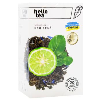 Hello Tea Earl Gray Black Tea 40g - buy, prices for ULTRAMARKET - photo 1