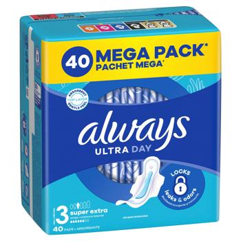 Прокладки гигиенические Always Ultra Day&Night 3 40шт - купить, цены на За Раз - фото 2