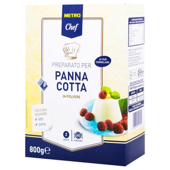 Metro Chef Dry Mix for Making Panna Cotta 800g