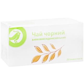 Чай чорний Auchan 1,5г*20шт - купити, ціни на - фото 3