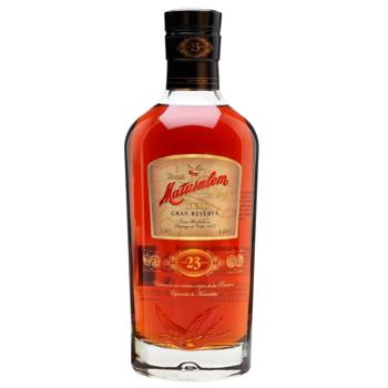 Matusalem Gran Reserva 23yo Rum 40% 0.7l