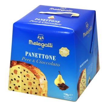 Melegatti Panettone with Chocolate and Pear 750g - buy, prices for - photo 1