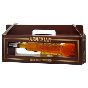 Armenian Gun Brandy 5 years 40% 0.5l - buy, prices for MegaMarket - photo 1