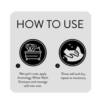 Шампунь Animology White Wash для собак зі світлою шерстю 250мл - купити, ціни на - фото 4