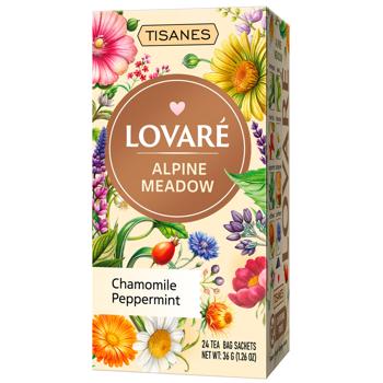 Чай трав’яний Lovare Alpine Meadow з плодами 1,5г*24шт - купити, ціни на Auchan - фото 1