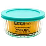 Контейнер пищевой Ecomo Wave Box с крышкой 520мл