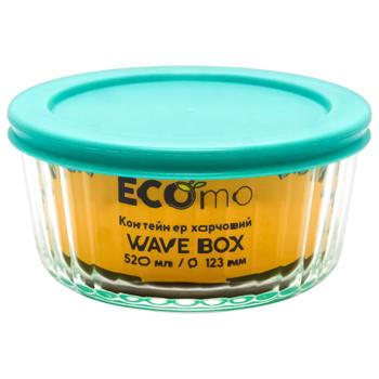 Контейнер пищевой Ecomo Wave Box с крышкой 520мл - купить, цены на METRO - фото 1