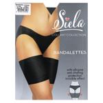 Бандалетки жіночі Siela гладкі L Nero