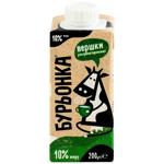 Вершки Бурьонка ультрапастеризовані 10% 200г