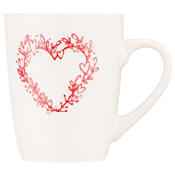 Ardesto Heart AR3467W Ceramic Cup 320ml - buy, prices for Vostorg - photo 3