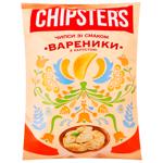 Chipsters Vareniki and Cabbage Flavor Chips 100g