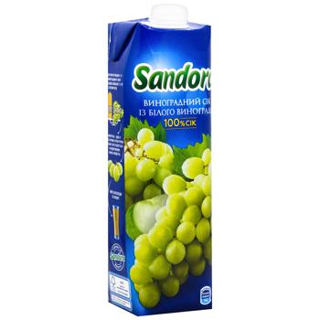 Sandora White Grapes Juice 0.95l - buy, prices for ULTRAMARKET - photo 2