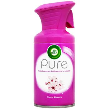 Air Wick Pure Blooming Cherry Aerosol Air Freshener 250ml - buy, prices for NOVUS - photo 1