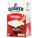 Каша овсяная Quaker Original быстрого приготовления 27г х 10шт