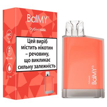 Одноразова електронна сигарета Balmy 2мл рубіновий - купити, ціни на Grono - фото 1