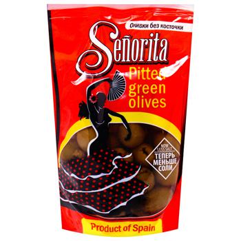 Senorita Pitted Olives 170g - buy, prices for - photo 1
