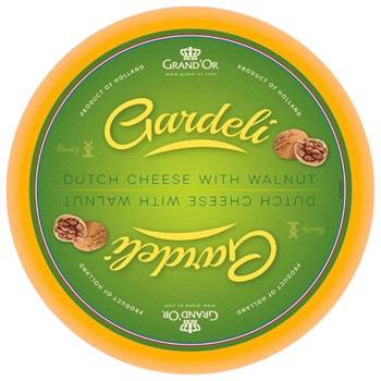 Сир Гауда з горіхами 50% TM Gardeli - купить, цены на Эпицентр FOOD - фото 1