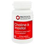 Protocol for Life Balance Choline and Inositol 250/250mg 30 capsules