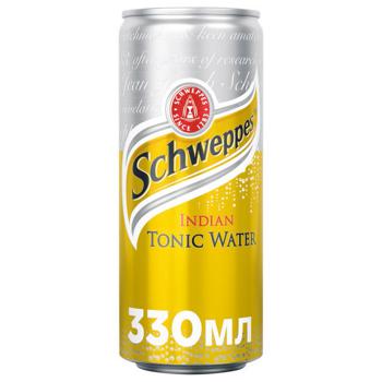 Напиток газированный Schweppes Indian Tonic 0,33л - купить, цены на METRO - фото 1