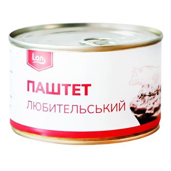 Pate Lan bukovyny Lyubytelski liver 400g - buy, prices for Ideal - photo 1
