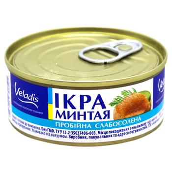 Ікра минтая Veladis 100г - купити, ціни на Ідеал - фото 1