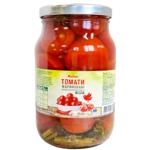 Томаты Auchan маринованные острые 1640г