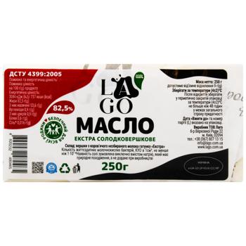Lago Extra Butter 82.5% 250g - buy, prices for MegaMarket - photo 3