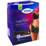 Tena Lady Pants Underwear Plus Black L 8pcs