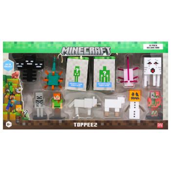 Набор игрушечный делюкс Minecraft из 12 коллекционных фигурок-топеров - купить, цены на - фото 2