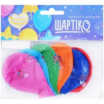 Shartiko Happy Birthday Balloons 6pcs - buy, prices for Auchan - photo 1