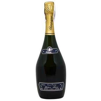 Шампанское Hubert Favier Cuvee Prestige Brut Millesime белое брют 12% 0,75л - купить, цены на WINETIME - фото 1