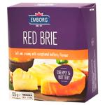 Emborg Red Brie Cheese 60% 125g