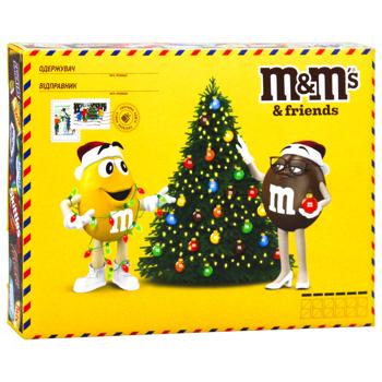 M&M's Middle Parcel Christmas Sweets Set 190g - buy, prices for Vostorg - photo 2