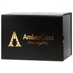 Набор бокалов Amber Glass Crystal Box №1 для виски 2шт 330мл