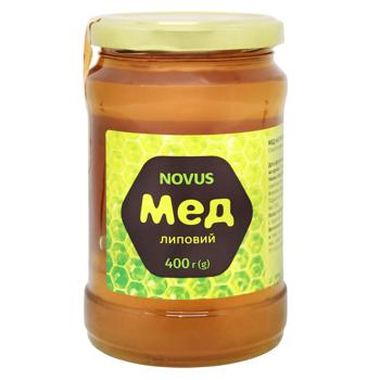 Мед Novus липовый 400г - купить, цены на NOVUS - фото 1
