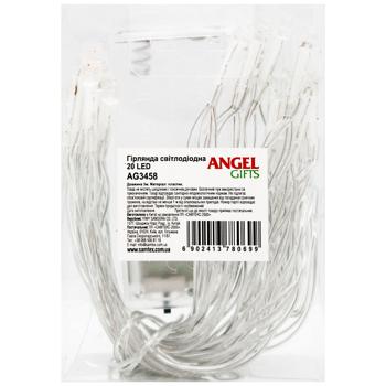 Гірлянда світлодіодна Angel Gifts 3м 20LED - купить, цены на МегаМаркет - фото 2
