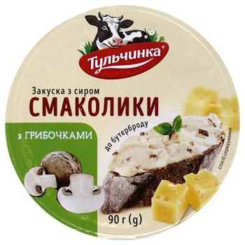 Закуска с сыром Тульчинка Жареные грибочки 90г - купить, цены на - фото 2