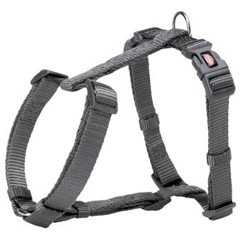 Trixie Premium H-Harness шлея для собак XXS-XS - графітовий - купить, цены на MasterZoo - фото 1