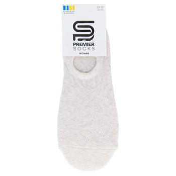 Premier Socks Women's No-Show Openwork Socks s.23-25 Light Beige - buy, prices for MasterZoo - photo 1