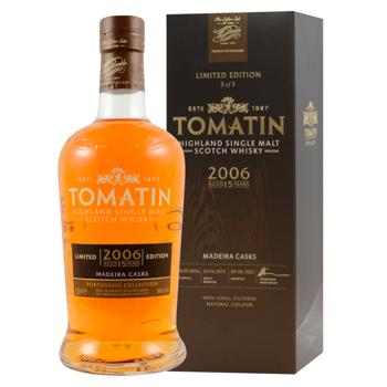 Віскі Tomatin Madeira Casks 15 років 46% 0,7л - купити, ціни на WINETIME - фото 1