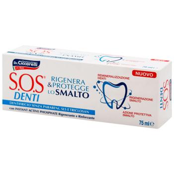 SOS Denti Enamel Restoration and Strengthening Toothpaste 75ml - buy, prices for ULTRAMARKET - photo 1