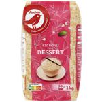 Auchan Round Rice for Desserts 1kg