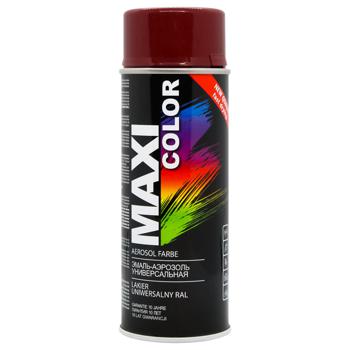 Эмаль Maxi Color универсальная бордовая 400мл - купить, цены на ULTRAMARKET - фото 1