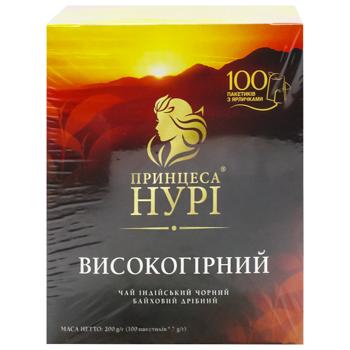 Чай чорний Принцеса Нурі Високогірний 2г*100шт - купити, ціни на - фото 3